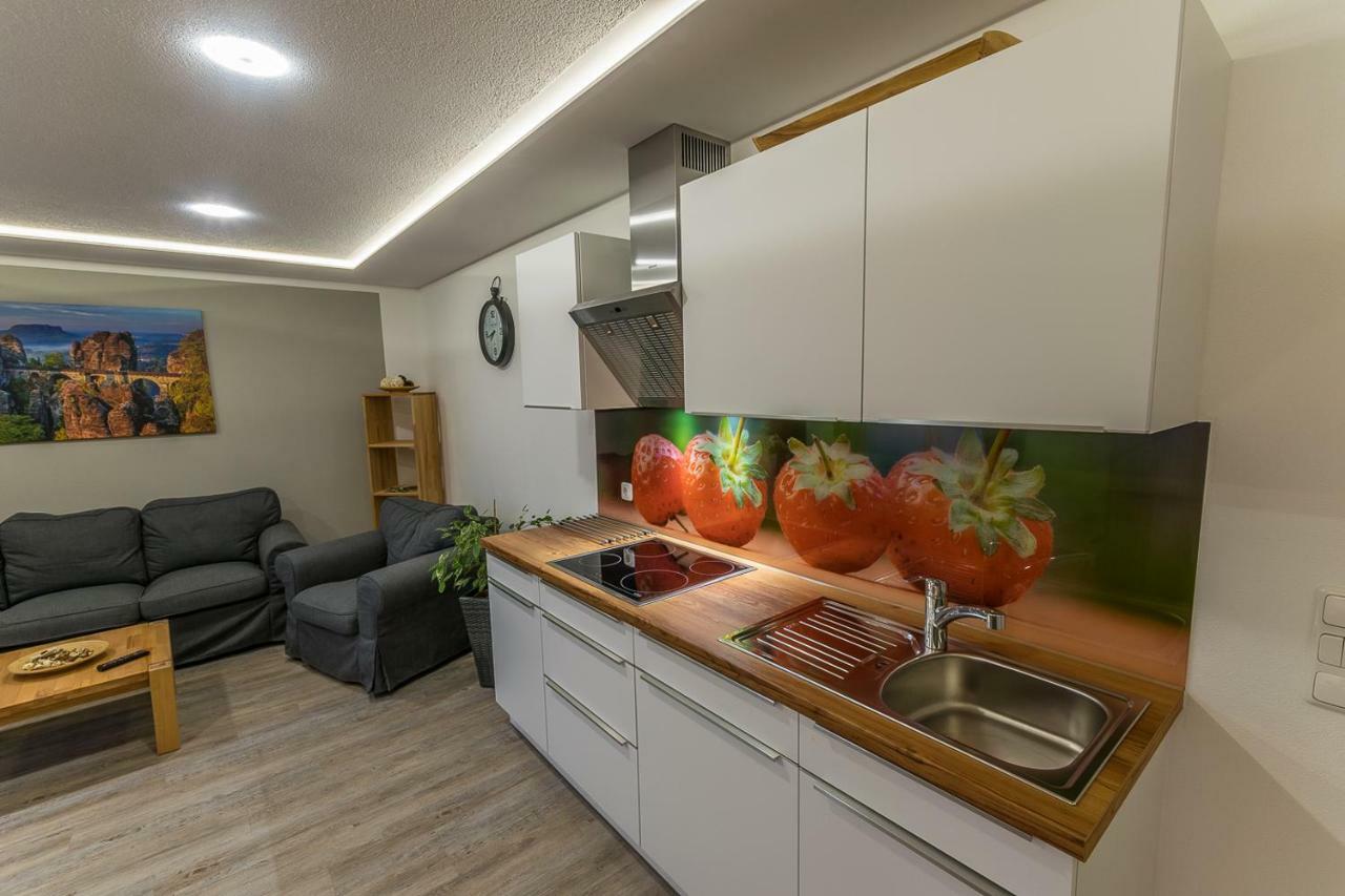 Ferienwohnung "Turmblick" Rathmannsdorf Buitenkant foto