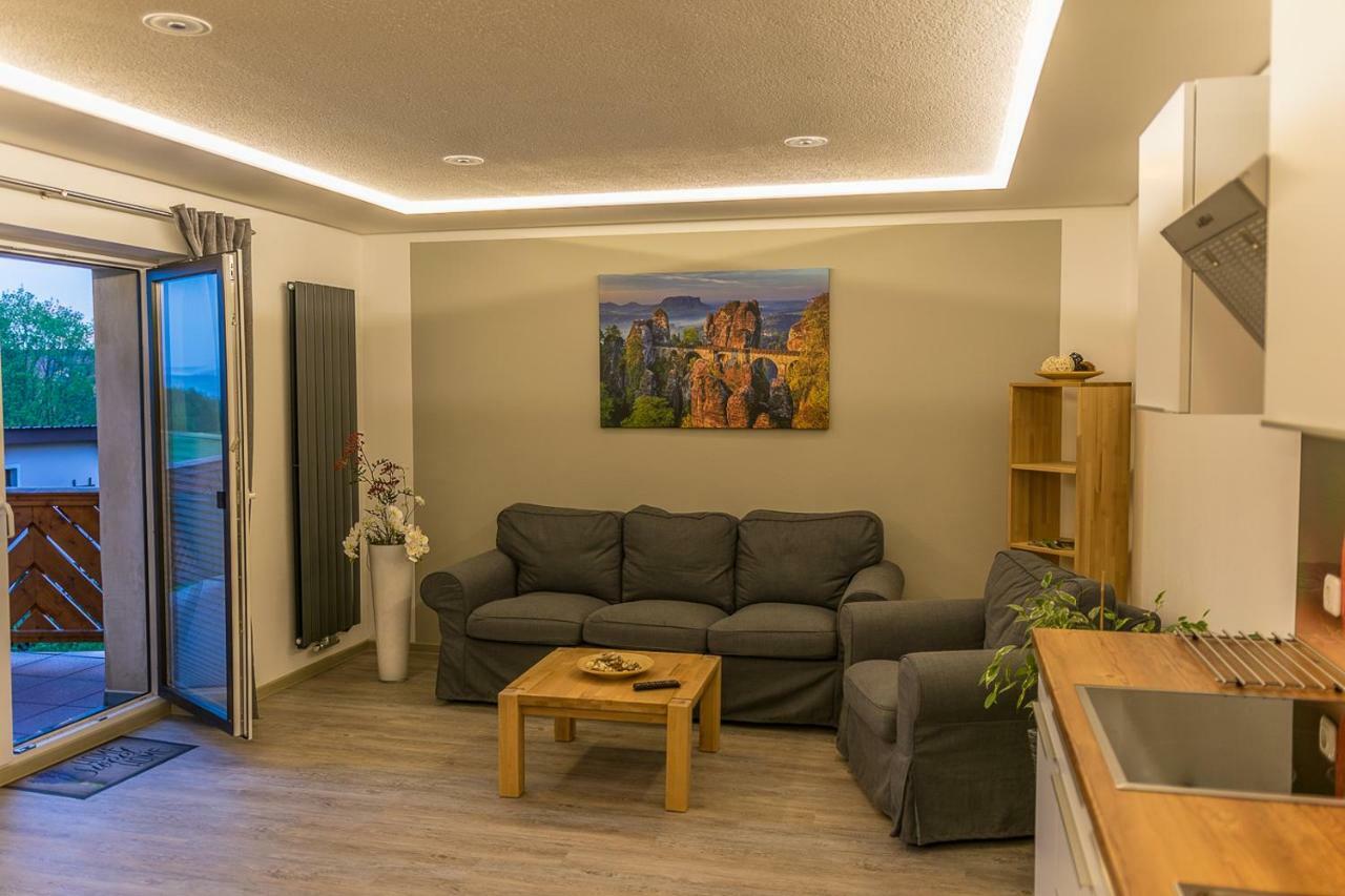 Ferienwohnung "Turmblick" Rathmannsdorf Buitenkant foto